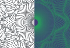 paper security point chromotropic ink rosette